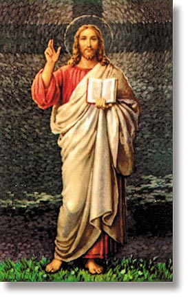 Ten Commandments Wallet Size Holy Card